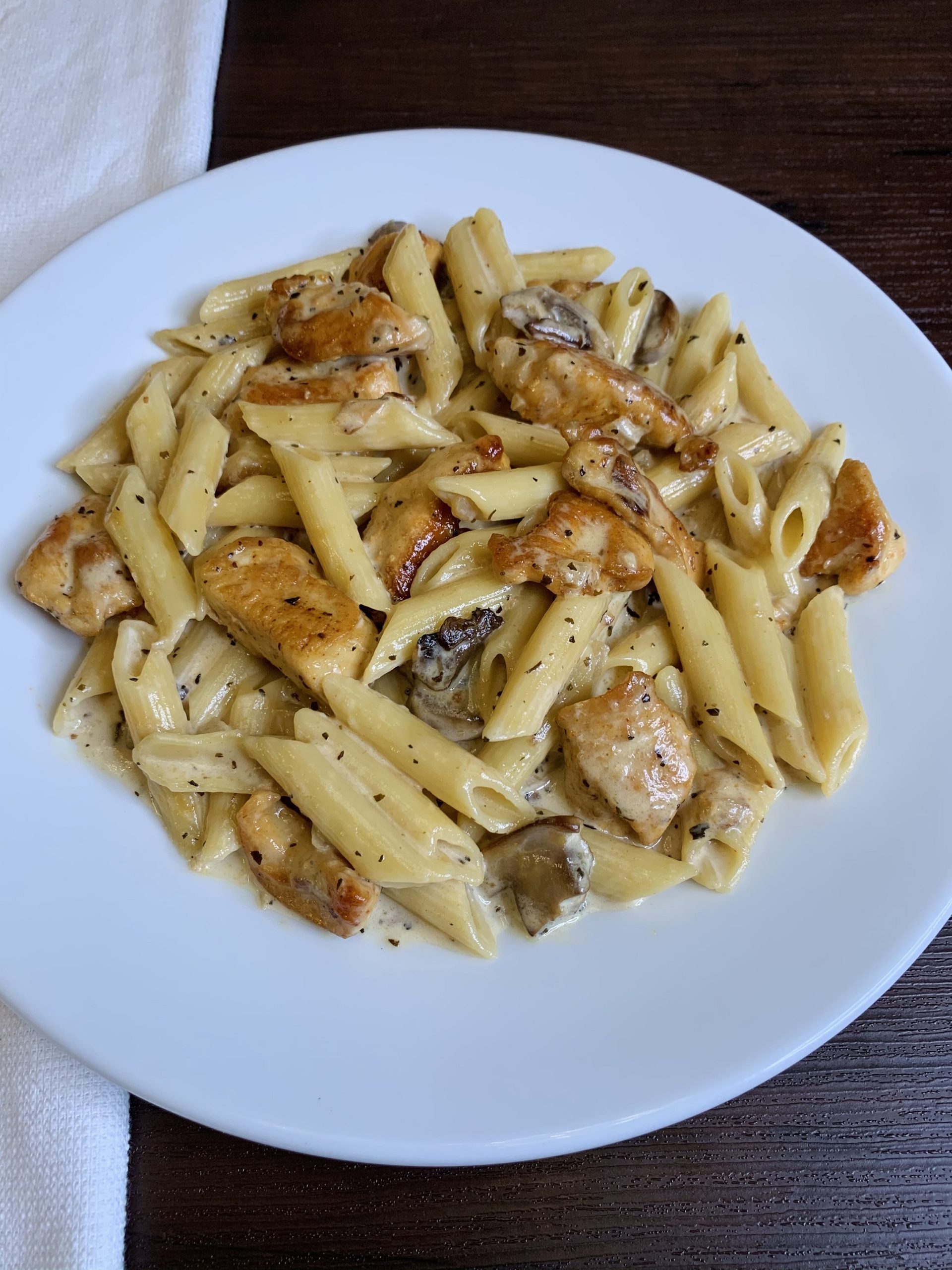 Chicken Marsala Pasta Yel's Kitchen