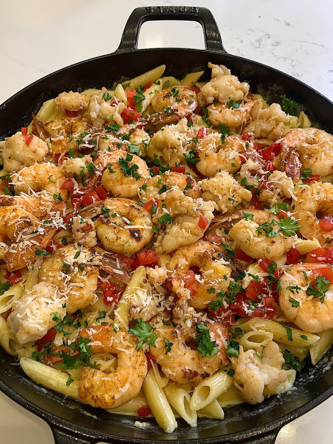 Lobster & Shrimp Pasta - Yel's Kitchen