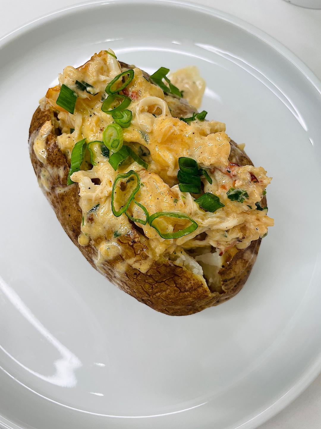Seafood Baked Potato Yel's Kitchen