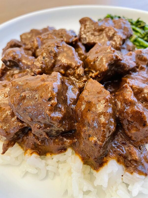 Beef Tips & Gravy Yel's Kitchen