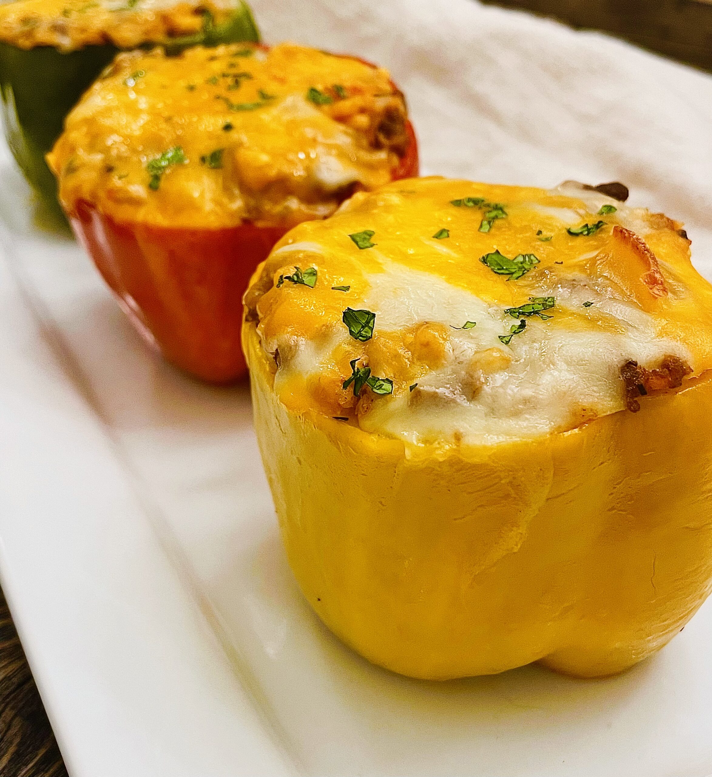 Stuffed bell peppers 